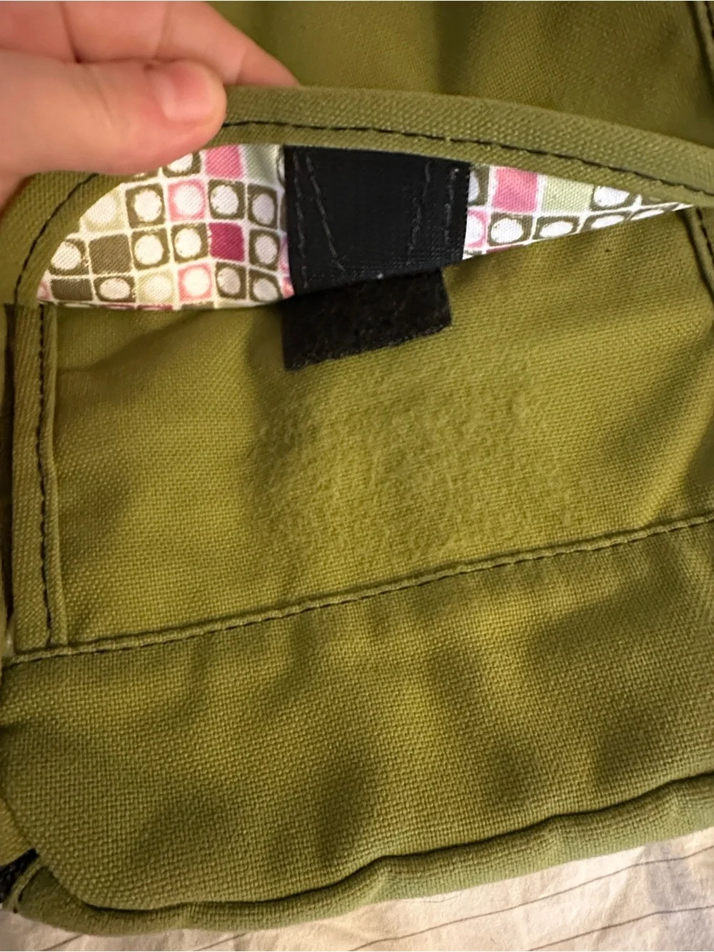 VTG Overland Equipment Donner Crossbody Travel Bag Olive Green Gorpcore Y2K